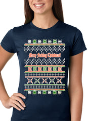 Ugly Christmas T-shirt - Merry F*cking Christmas Girls T-shirt
