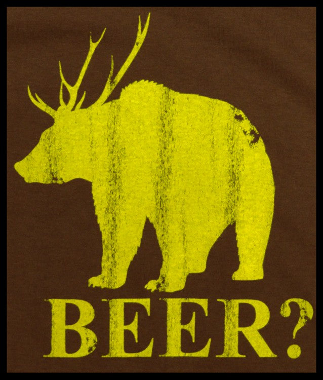 Ultimate Party Animal T-Shirt - Bear + Deer = Beer T-Shirt