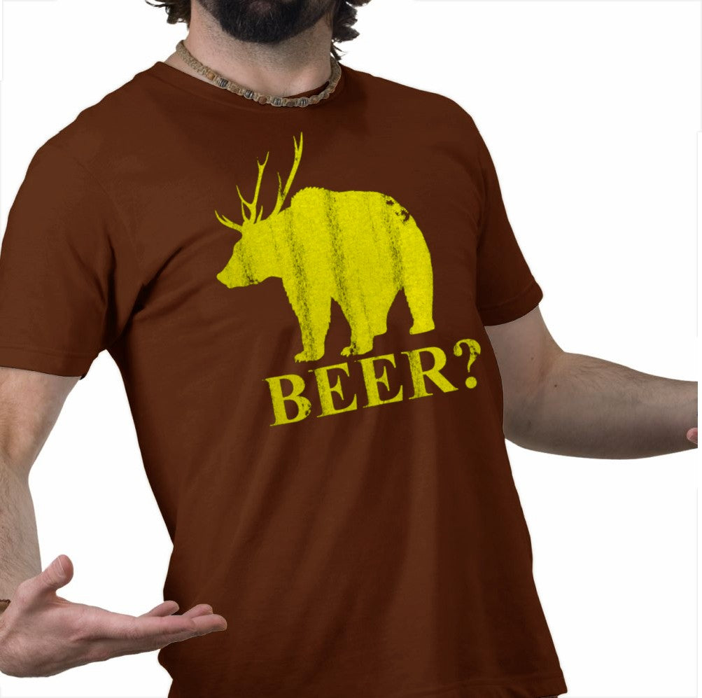 Ultimate Party Animal T-Shirt - Bear + Deer = Beer T-Shirt