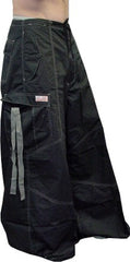 Unisex 40 " Wide Leg UFO Pants  (Black/Grey)