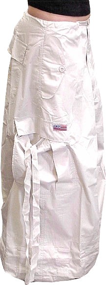Unisex 40 " Wide Leg UFO Pants (Blacklight Responsive White)