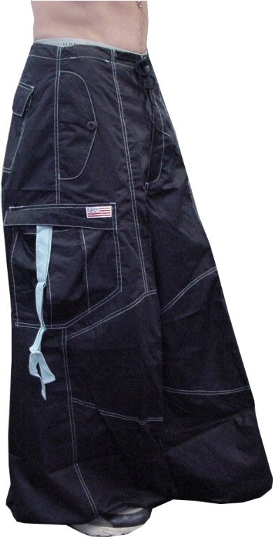 Unisex 40 " Wide Leg UFO Pants (Navy/Lt. Blue)