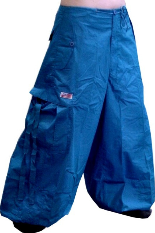 Unisex 40 " Wide Leg UFO Pants (Royal Blue)