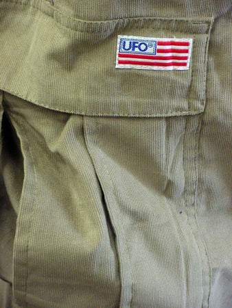 Unisex Basic UFO Pants (Extreme Comfort Cords (Khaki)