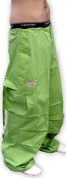 Unisex Basic UFO Pants (Limey Green) – Bewild