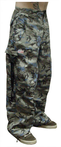 Unisex Basic UFO Pants (Navy Seal Camo)