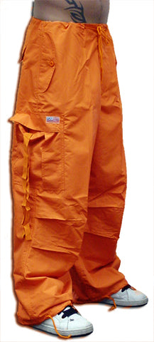 Unisex Basic UFO Pants (Orange) 