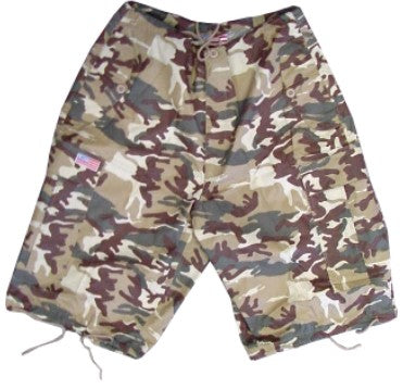 Unisex Basic UFO Shorts (Desert Camo)