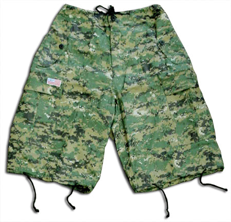 Unisex Basic UFO Shorts (Digital Camo)