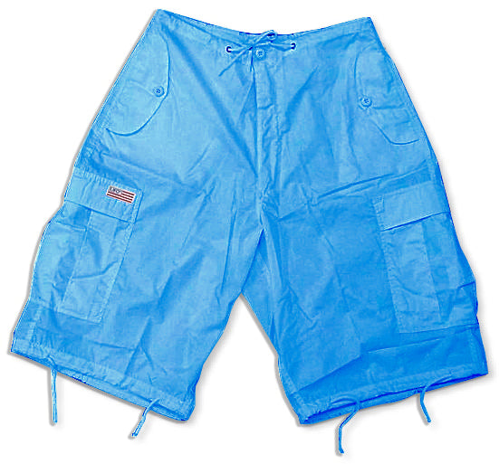 Unisex Basic UFO Shorts (Turquoise)