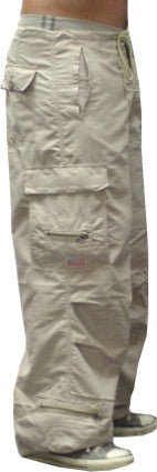 Unisex UFO Slim Fit Cantiene Pants(Khaki)