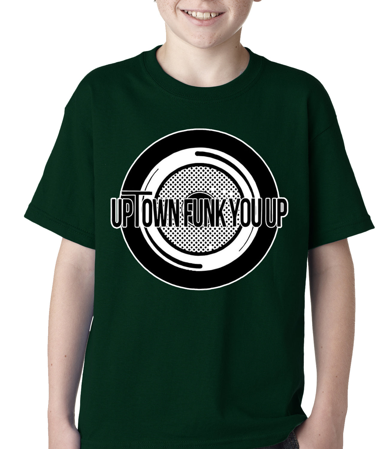 Uptown Funk You Up Record Kids T-shirt