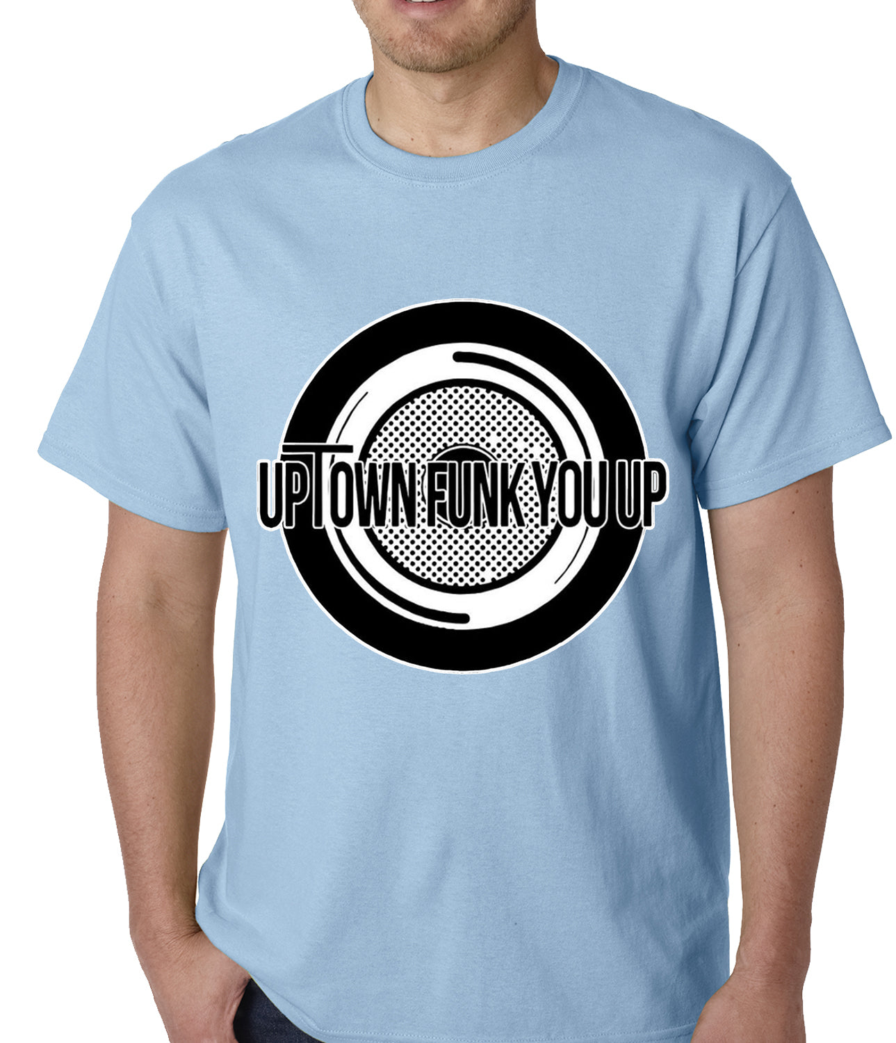 Uptown Funk You Up Record Mens T-shirt