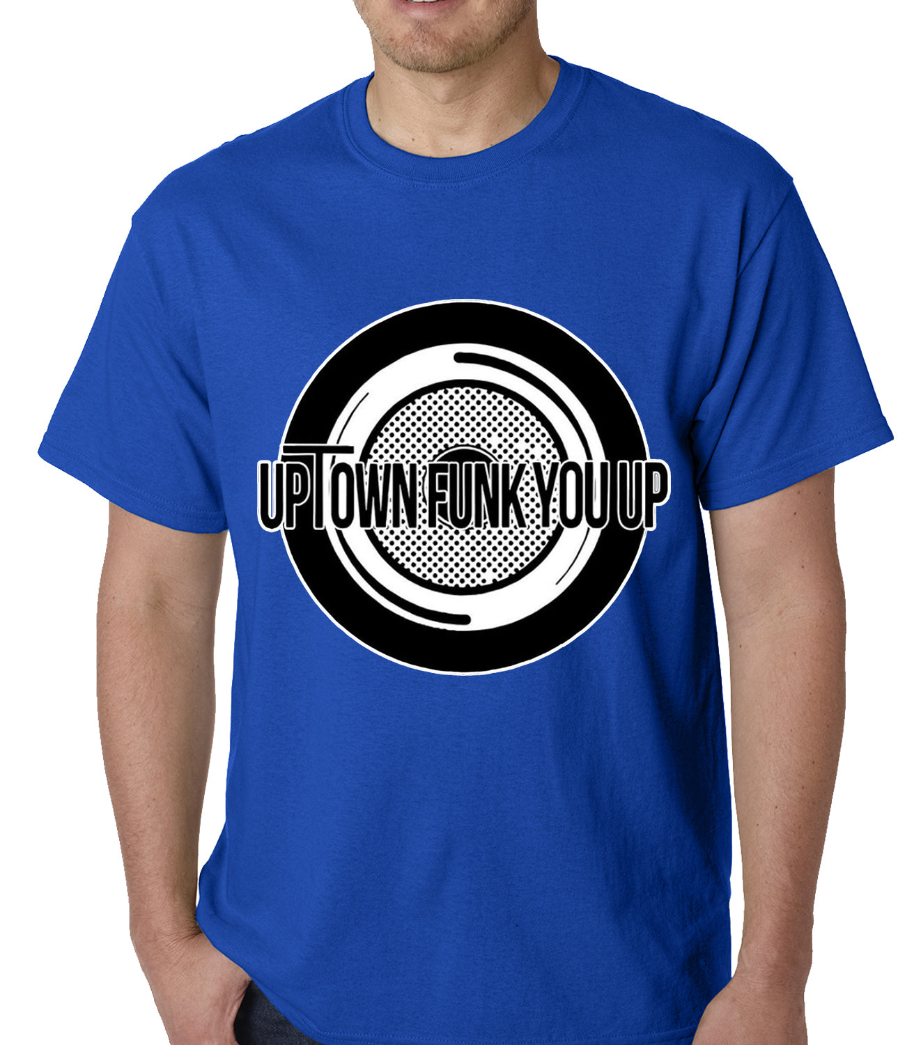Uptown Funk You Up Record Mens T-shirt
