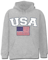 USA Vintage Flag International Hoodie