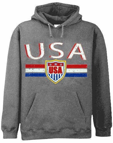 USA Vintage Shield International Hoodie