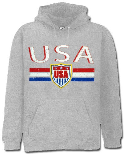 USA Vintage Shield International Hoodie