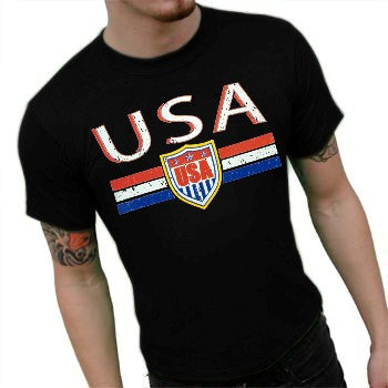 USA Vintage Shield International Mens T-Shirt