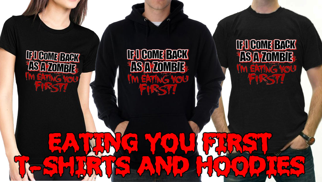 Zombie Tees - Eating You First Men's T-Shirt