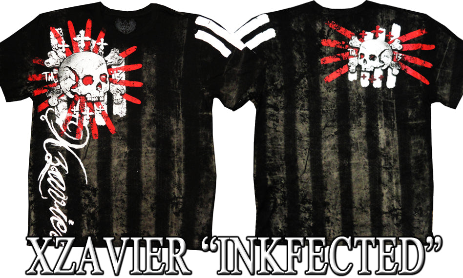 Xzavier "Inkfected" Men's T-Shirt (Black)