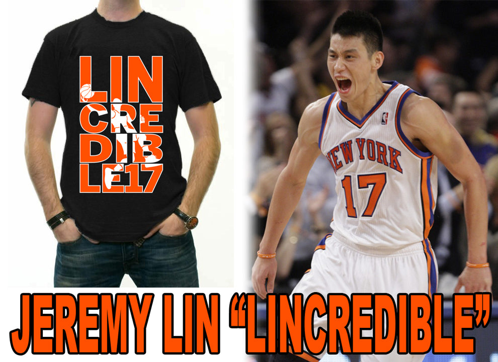 LINcredible Mens T-shirt, Lin-Credible, Jeremy Lin Sayings Basketball Player Men's Tee Shirt