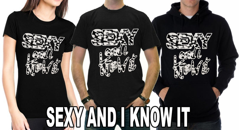 Sexy And I Know It Girls T-Shirt