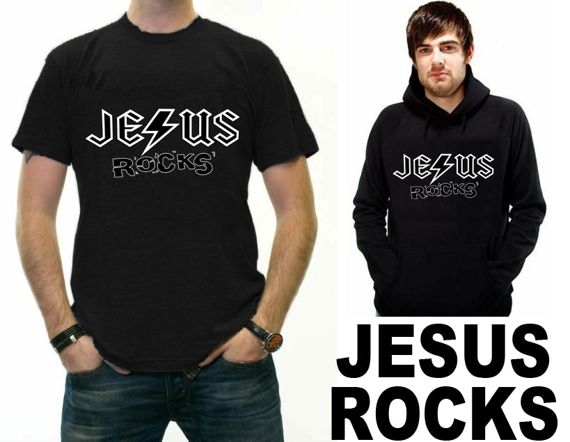 Jesus Rocks Men's T-Shirt