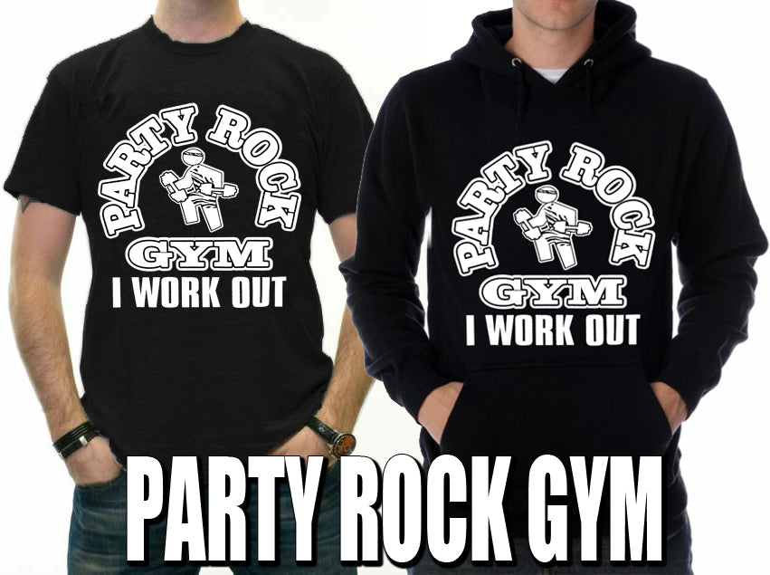 Party Rock Gym I Work Out Men's T-Shirt