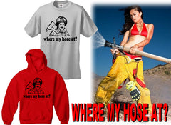 Where My Hose At? Adult Hoodie