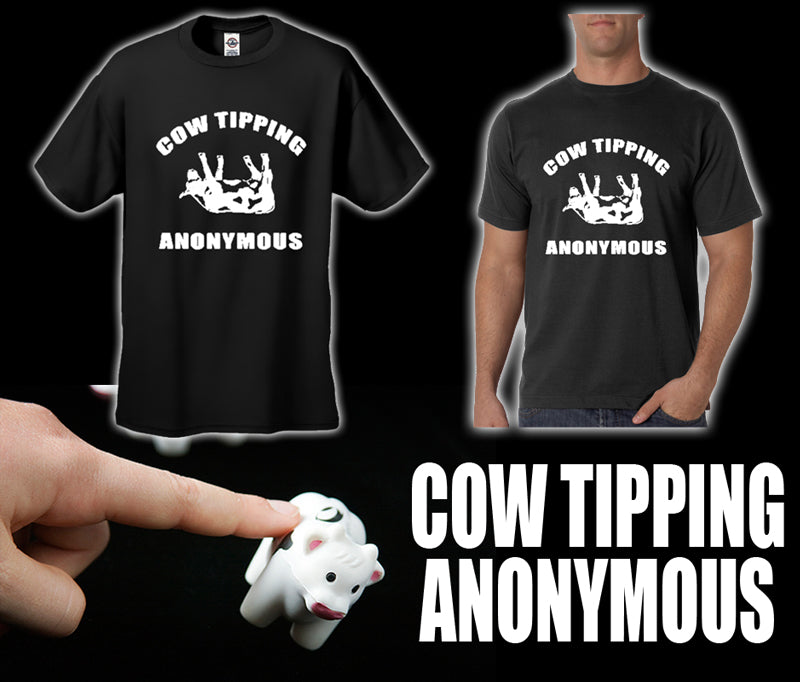 Cow Tipping Anonymous Men's T-Shirt
