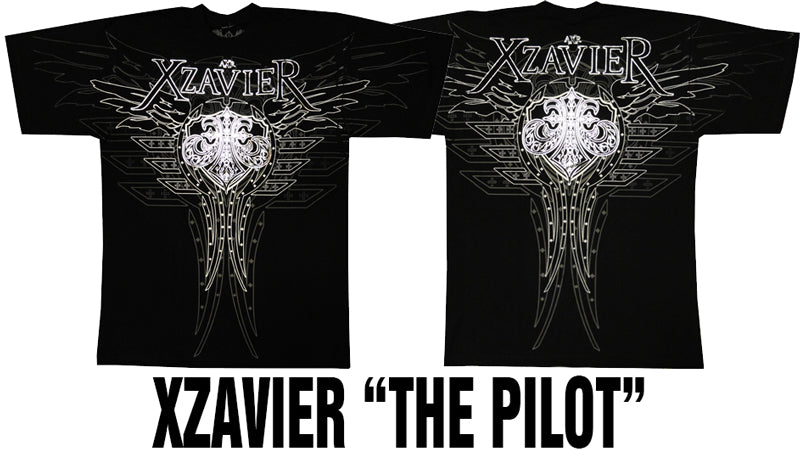 Xzavier "The Pilot" T-Shirt (Black)