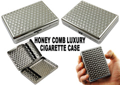 Honeycomb Luxury Cigarette Case (For Regular Sized Cigarettes)