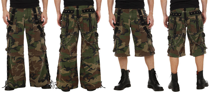 Tripp Darkstreet NYC - "Camo Chain" Jungleland Combat Pants Camo/Black