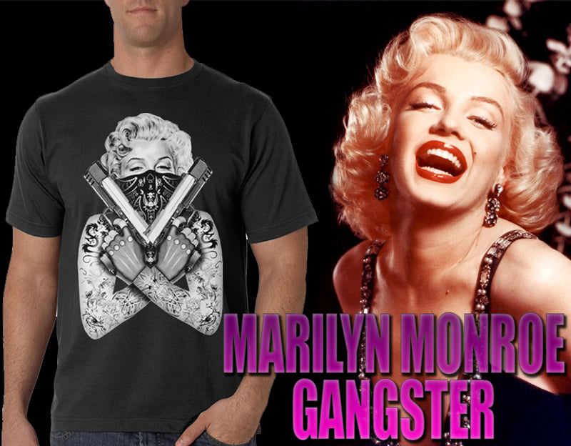 Marilyn Monroe "Gangster" Girls T-Shirt