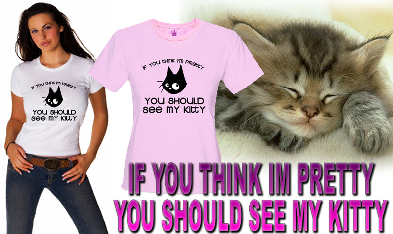 You Should See My Kitty Girls T-Shirt