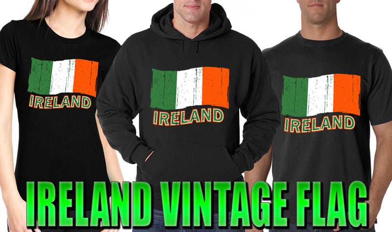 Ireland Vintage Flag Men's T-Shirt