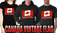 Canada Vintage Flag Girl's T-Shirt
