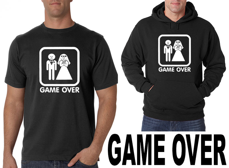 Funny Hoodies - Game Over Adult Hoodie
