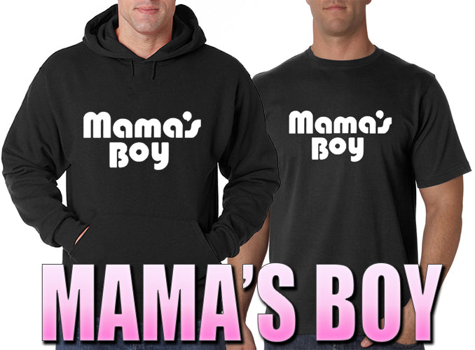 Mama's Boy Adult Hoodie
