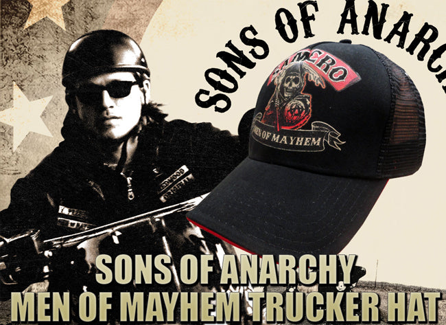 Sons Of Anarchy "Men of Mayhem" Mesh Trucker Hat