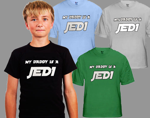 My Daddy is a Jedi Kids T-Shirt