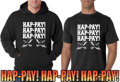 HAP-PAY! HAP-PAY! HAP-PAY! Men's T-Shirt