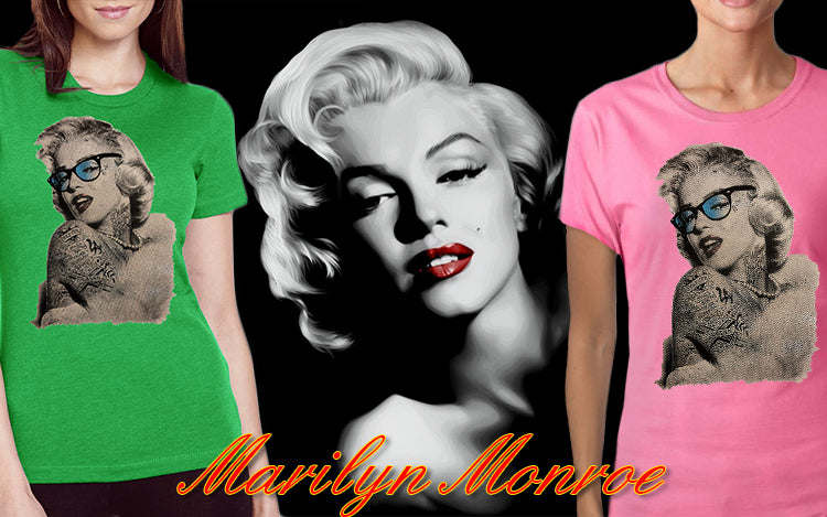 Marilyn Monroe Retro Tattoo Men's T-Shirt