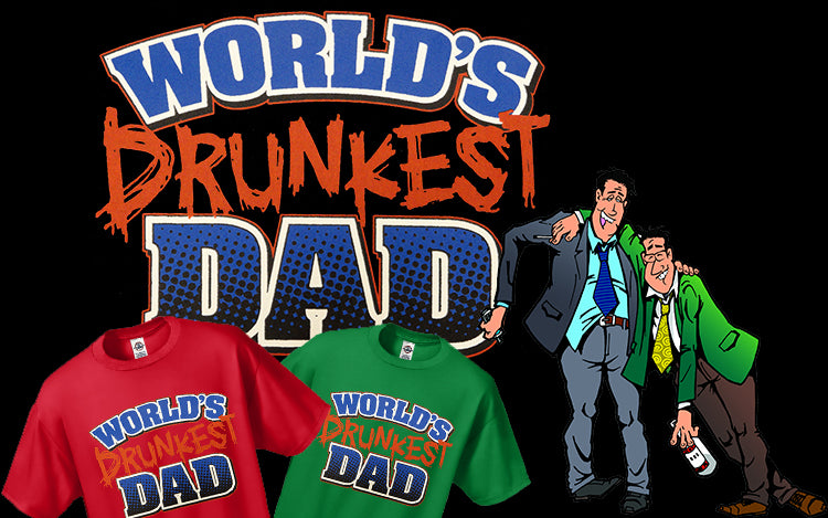 World's Drunkest Dad Men's T-Shirt