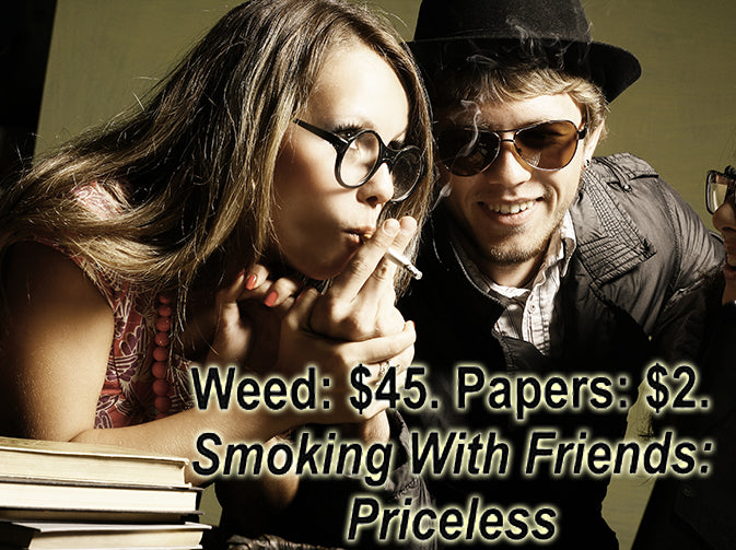 Smoking With Friends... Priceless Girls T-Shirt