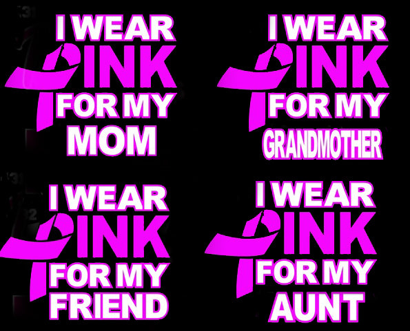 I Wear Pink For My... Men's T-Shirt