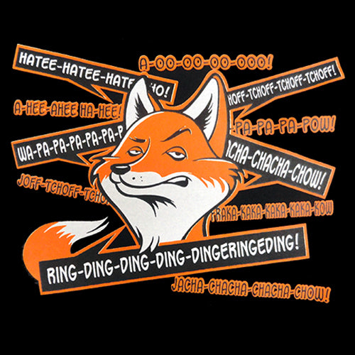 So Many Fox Sayings - What Does The Fox Say Adult Hoodie