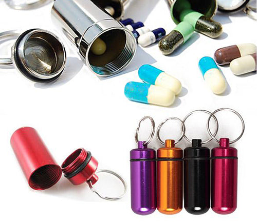 Waterproof Pill Box Stash Container