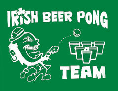 Beer Pong Shirts - Irish Beer Pong Team Girls T-Shirt