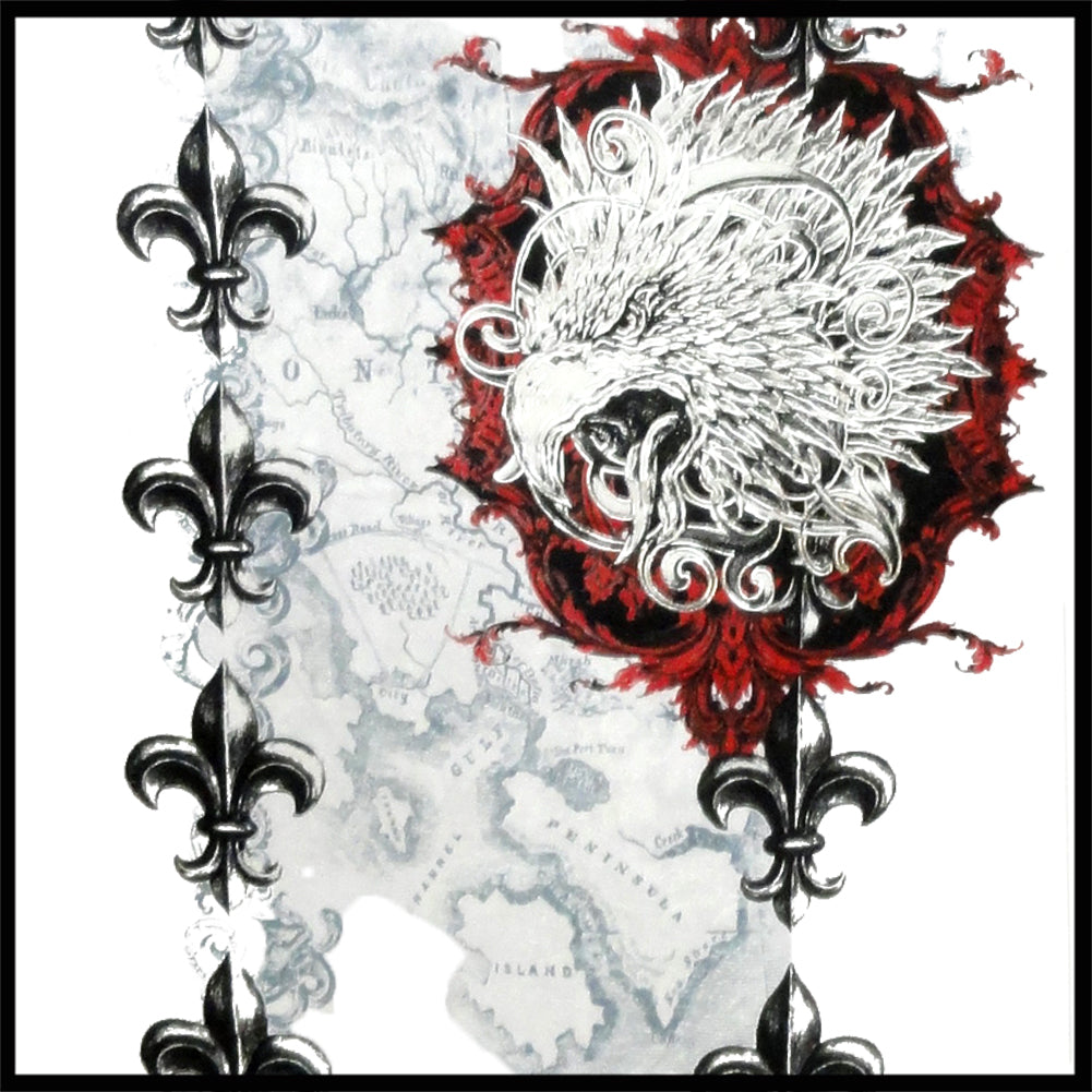 Konflic White Eagle Of Death Men's T-Shirt (White)